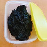 巻き寿司用の海苔で佃煮